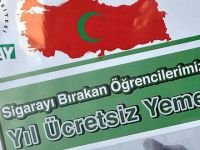 Sigarayı bırakan üniversiteliye ücretsiz yemek kampanyası