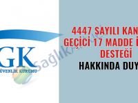 4447 geçici 17 madde işveren desteği hakkında duyuru