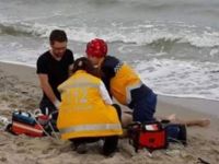 Denize giren üniversite öğrencisi boğuldu