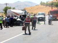 Elazığ'da korkunç kaza: 1'i bebek 3 ölü, 1 yaralı