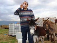 Eşek sütüyle şifa buldu, çiftliğini kurdu