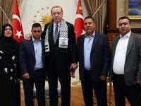 Erdoğan, down sendromlu Filistinli genci kabul etti