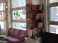 Ağız ve Diş Sağlığı Merkezinde çocuk kitaplığı
