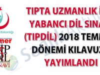 Tıpdil Sınavı 14 Temmuz 2018 tarihinde yapılacak