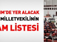 TBMM'de yer alacak 600 milletvekili'nin il il tam listesi