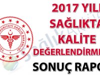 2017 Yılı Sağlıkta Kalite Değerlendirmeleri Sonuç Raporu