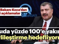 Sağlık Bakanı Fahrettin Koca'dan AA Editör Masası'nda önemli açıklamalar