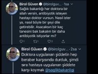 Dizi senaristi Birol Güven antibiyotik yazmayan doktoru hedef aldı