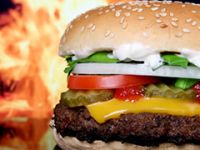 Hamburger menülerinde artık statin hapı da olacak