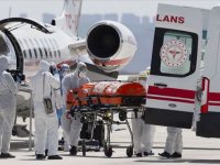 Türk hastanın ambulans uçakla Türkiye'ye getirilmesi İsveç basınında büyük ses getirdi