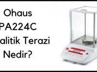 Ohaus PA224C Analitik Terazi Nedir?