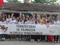 Astellas İlaç Türkiye, 10. yılını 10 okulu yenileyerek kutladı!