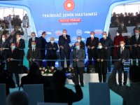 Cumhurbaşkanı Erdoğan, Tekirdağ Şehir Hastanesi’nin açılışını yaptı