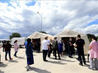 Trakya'da OSB çalışanları aşılama faaliyetlerine yoğun ilgi gösteriyor