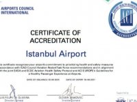 İstanbul Havalimanı’nın "Havalimanı sağlık akreditasyonu" sertifikası yenilendi