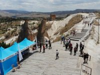 Kapadokya’da yerli turistlere mobil aşı hizmeti