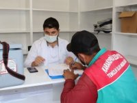 Karaköprü'de belediye çalışanlarına Kovid-19 aşısı