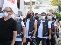 Denizli'de motosiklet tutkunları, aşının önemine dikkati çekmek için birlikte aşı oldu