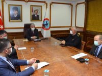 Kırşehir'de koronavirüsle mücadele değerlendirme toplantısı yapıldı