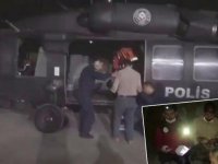 Van'da polis helikopteri parmağı kopan bebek için havalandı