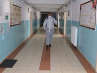 Yozgat'ta okullarda temizlik ve dezenfekte çalışması yapılıyor