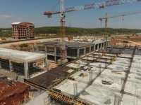 Antalya Şehir Hastanesinin inşası sürüyor