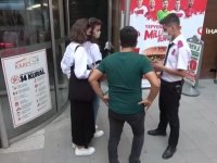 Karabük'te karantina ihlali yapan kişi, AVM girişinde yakalandı