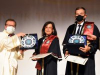 Bursa Uludağ Üniversitesince İsviçre'de görevli akademisyen çifte fahri profesörlük unvanı verildi