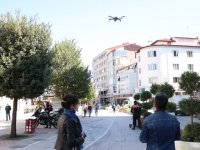 Bolu'da drone destekli Kovid-19 denetimleri artırıldı