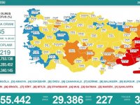 Türkiye'de 29 bin 386 kişinin Kovid-19 testi pozitif çıktı, 227 kişi hayatını kaybetti