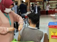 Çankırı'da öğrencilere okullarda aşı yapılmaya başlandı