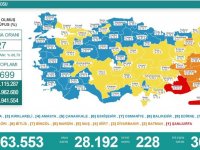 Türkiye'de 28 bin 192 kişinin Kovid-19 testi pozitif çıktı, 228 kişi hayatını kaybetti