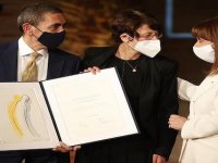 Uğur Şahin ve Özlem Türeci, İspanya'da Asturias Prensesi ödülünü aldı