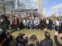 Başkentte hekimlerden nöbet saatlerinin kısaltılması için protesto