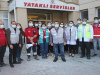 Şanlıurfa Balıklıgöl Devlet Hastanesinde tatbikat yapıldı
