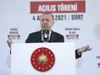 Cumhurbaşkanı Erdoğan, Siirt'te toplu açılış töreninde konuştu:
