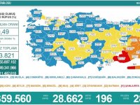 Türkiye'de son 24 saatte 19 bin 696 kişinin Kovid-19 testi pozitif çıktı, 195 kişi yaşamını yitirdi