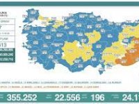 Türkiye'de 19 bin 255 kişinin Kovid-19 testi pozitif çıktı, 191 kişi hayatını kaybetti