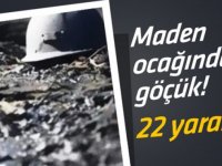 İzmir'de maden ocağındaki göçükte 22 işçi yaralandı
