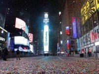 Artan Kovid-19 vakalarına rağmen New York Times Meydanı'nda yılbaşı kutlanacak