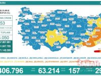 Türkiye'de 63 bin 214 kişinin Kovid-19 testi pozitif çıktı, 157 kişi hayatını kaybetti