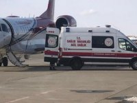 Adıyaman'da kalp hastası bebek ambulans uçakla Konya'ya sevk edildi