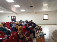 Keban'da kadınlara sağlık semineri verildi