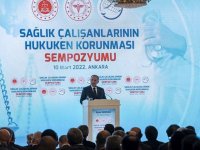 Adalet Bakanı Bozdağ, Sağlık Çalışanlarının Hukuken Korunması Sempozyumu'nda konuştu: