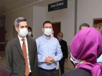Antalya İl Sağlık Müdürü Başıbüyük, Finike Devlet Hastanesini ziyaret etti