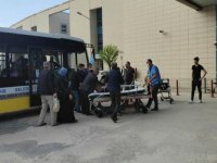 Halk otobüsü şoförü, güzergahını değiştirerek fenalaşan yolcuyu hastaneye yetiştirdi