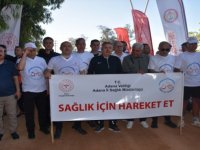 Adana'da sağlık için 10 bin adım atıldı