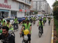 Mardin'de pedallar bağımlılıkla mücadelede farkındalık için çevrildi