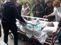 Mardin'de özel hastanenin yanındaki trafo patladı, hastalar tahliye ediliyor