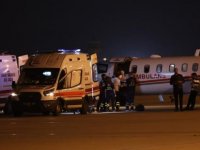 Togo'daki trafik kazasında yaralanan İHH gönüllüleri İstanbul'a getirildi